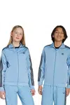 Dětská mikina adidas Originals modrá barva, s aplikací, JV8587
