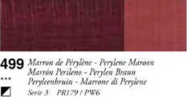 Sennelier oil stick 38ml – 499 Perylene Maroon