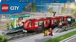 Tramvaj a zastávka v centru města - Lego City (60423)