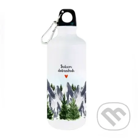 Turistická láhev Srdcem dobrodruh