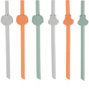 Chicco Straws Cannucce silikónová rúrka 12m+ 6 ks