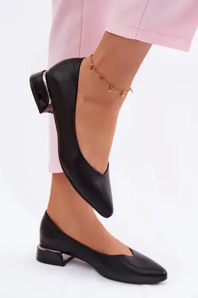 Vinceza dámské balerínky s nízkým podpatkem