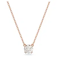 Swarovski Elegantní bronzový náhrdelník se Swarovski krystalem Constella 5636710