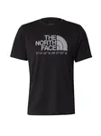 THE NORTH FACE Tričko  čierna / biela