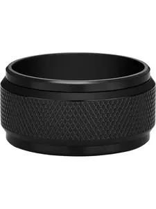 FOSSIL Prsteň 'Knox'  čierna