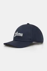 Bavlněná baseballová čepice Guess