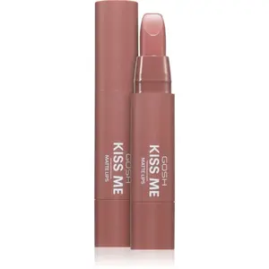 GOSH COPENHAGEN Kiss Me Matte Lips krémová rtěnka s matným efektem odstín 005 Naked Kiss 3 g