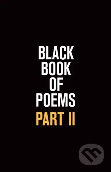 Black Book of Poems II - Vincent Hunanyan - kniha z kategorie Poezie