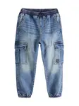 Next Džínsy  modrá denim