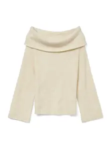 VERO MODA Sveter 'VMEra'  krémová