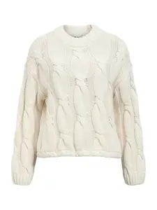 OBJECT Sveter 'OBJBAY'  krémová