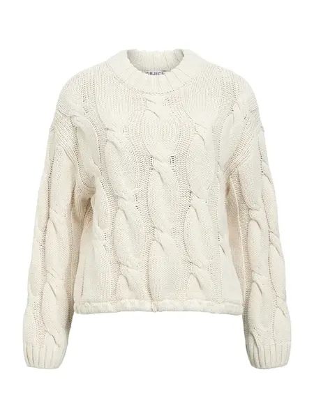 OBJECT Sveter 'OBJBAY'  krémová