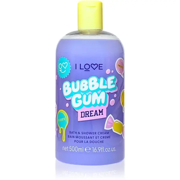 I Love Bubble Gum Dream sprchový gél 500 ml