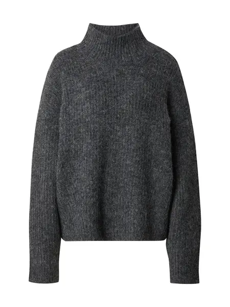 EDITED Sveter 'Beth'  sivá melírovaná