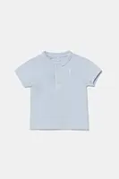 Dětské polo tričko United Colors of Benetton modrá barva, 3WG9A3007