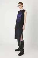 Šaty Medicine černá barva, midi