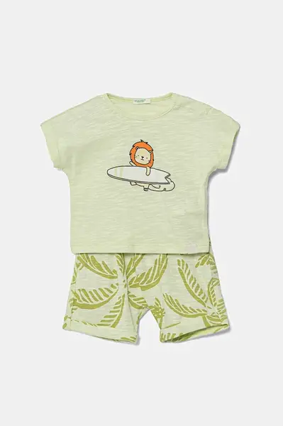 Dětská bavlněná souprava United Colors of Benetton