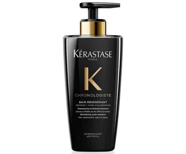 Revitalizační hydratační šampon pro stárnoucí vlasy Kérastase Chronologiste Bain Régénérant - 500 ml + dárek zdarma