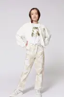 Dětská bomber bunda Dkny bílá barva, D62284