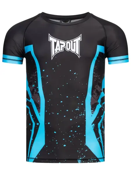 Tapout Funkčné tričko 'Kendall'  čierna / biela
