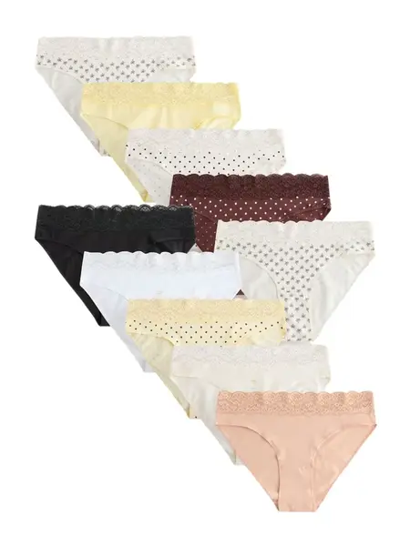 Next Nohavičky  krémová / svetložltá / marhuľová / tmavočervená / čierna / biela