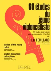 60 TUDES DU JEUNE VIOLONCELLISTE - LOUIS R. FEUILLARD