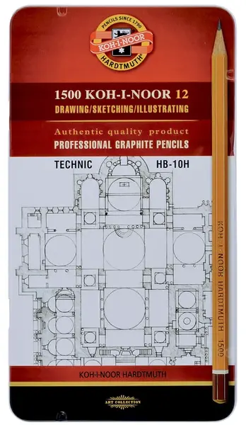 Sada tužek Gioconda 12ks technické
