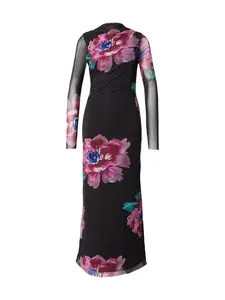 VERO MODA Šaty 'VMFLORY'  modrá / fialová / červená / čierna