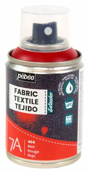 Sprej na textil 7A 100ml – červený