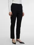 Čierne dámske nohavice s prímesou ľanu ORSAY