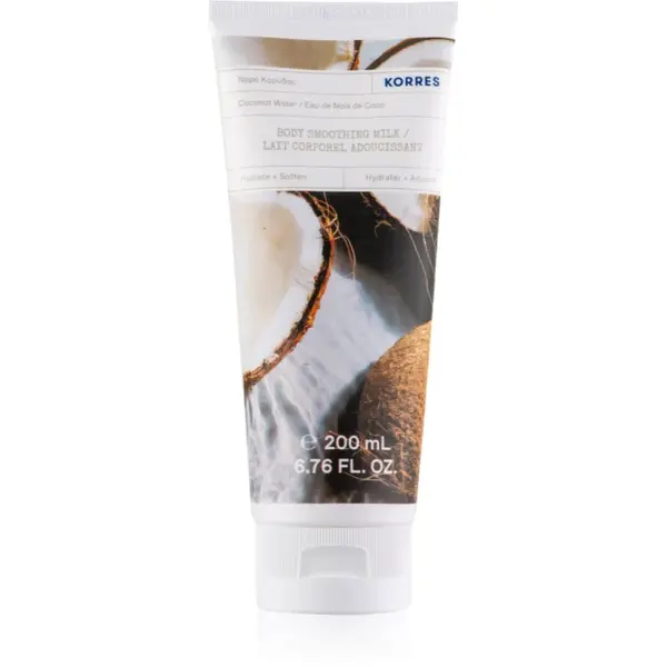 Korres Coconut Water hydratačné telové mlieko s kokosom 200 ml