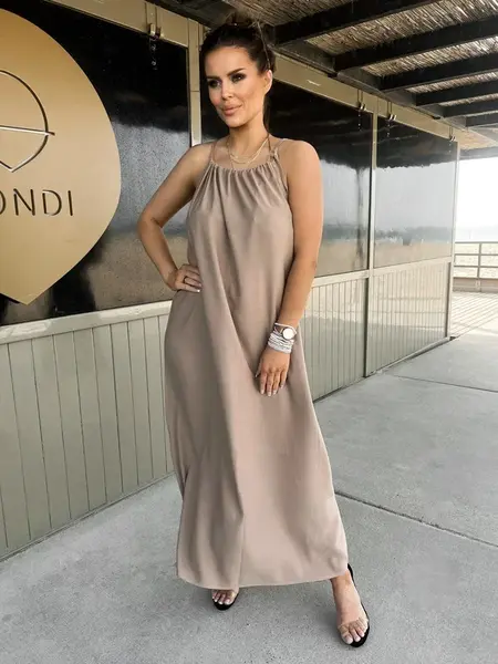 Edoti Linen maxi dress