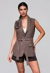 Edoti Women's vest LW-BLZV-0102