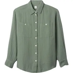 GAP BIG Dámska košeľa, svetlo zelená, veľkosť