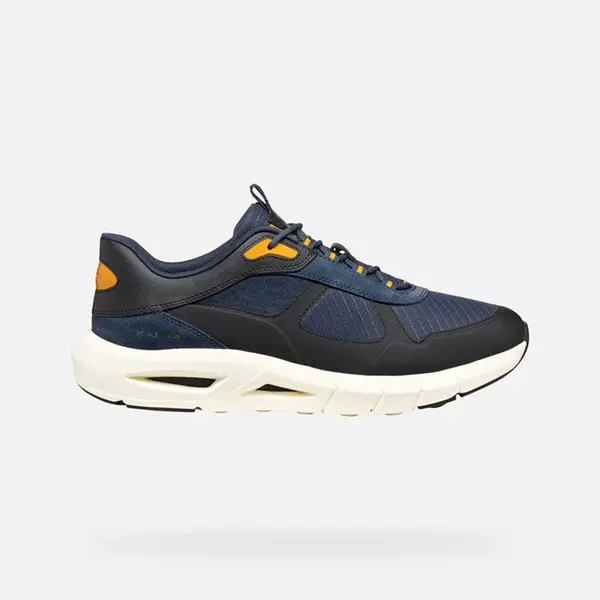 Dark blue men's sneakers Geox Spherica ECUB-5 - Men's