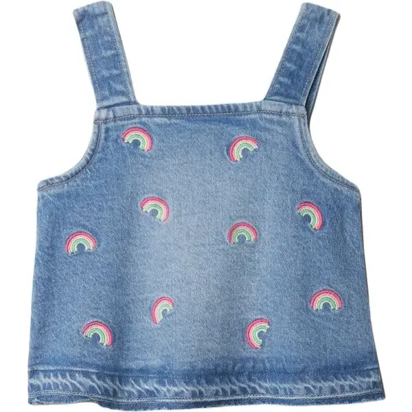 GAP BABY Dětský top, světle modrá, velikost 4Y