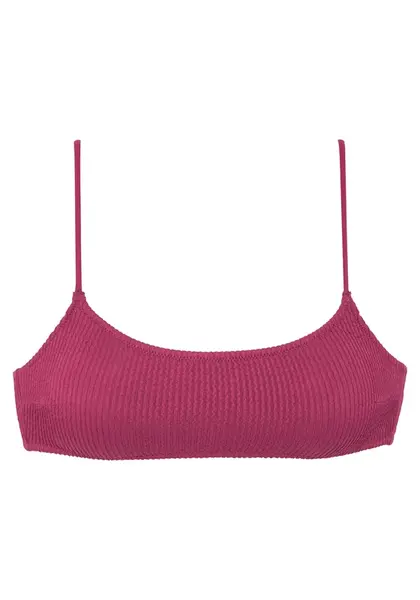 VIVANCE Bikinový top  bordová