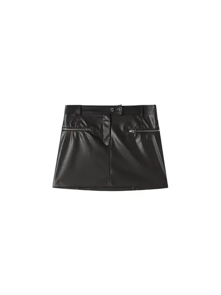 Bershka Sukňa  čierna