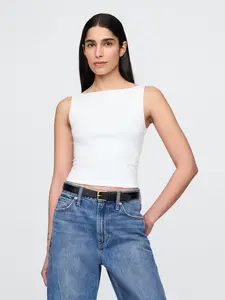 GAP Strečový crop top - Dámské