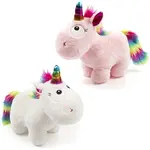 Plyšový jednorožec stojaci 34 cm