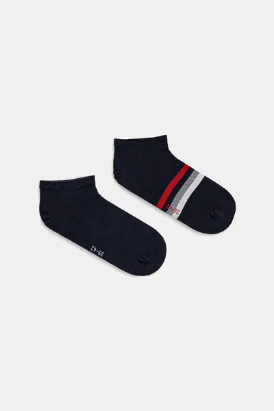 Ponožky Tommy Hilfiger 2-pack pánské, tmavomodrá barva, 701232467