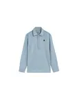 Scalpers Tričko 'Polera'  svetlomodrá
