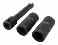 Úderové hlavice, oboustranné, pro ALU kola, rozměry 18,5 - 21,5 mm, 3 ks - ASTA