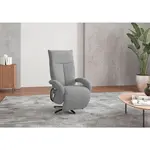 Sit & More KŘESLO, textil, šedá