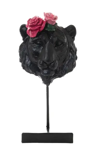 Dekorativní figurka home & lifestyle černá barva