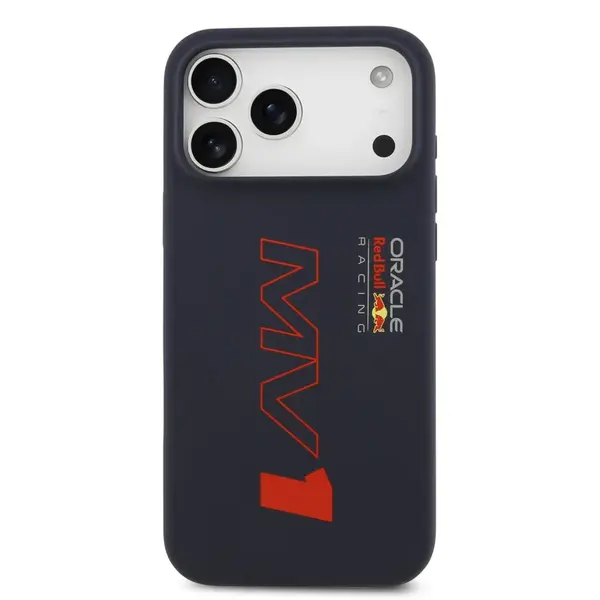 Zadní kryt Red Bull Silicone MV1 MagSafe pro Apple iPhone 17 Pro Max, navy