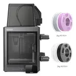 Elegoo Centauri Carbon 2 Combo 3D Printer + 4kg Mecpow HS PLA+ Filament - White/Lilac/Gray/Black