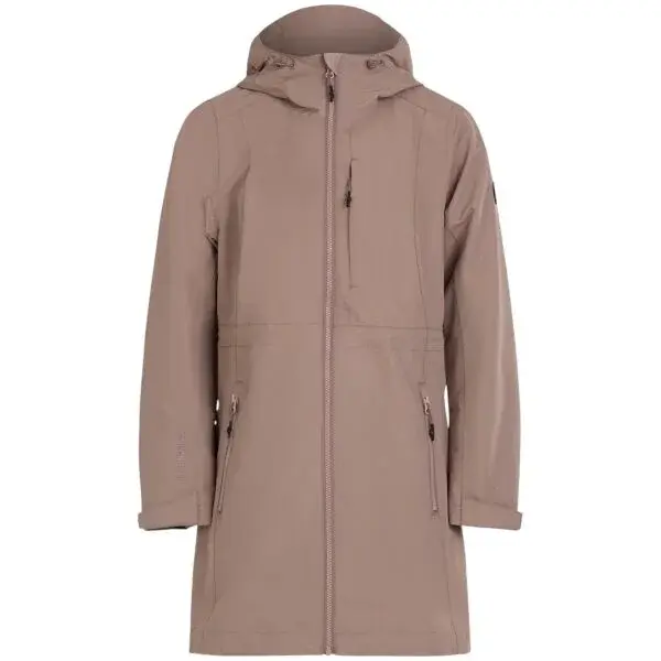 FUNDANGO YUMA Dámská přechodová bunda, hnědá, velikost