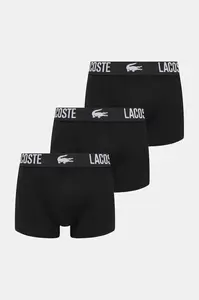 Lacoste boxerky pánské bavlněné s elastanem 3-pack