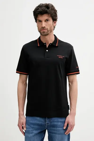 Bavlněné polo tričko BOSS C-Parris 197_PS